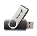 INTENSO CHIAVETTA USB 8 GB USB 2.0 NERO SILVER